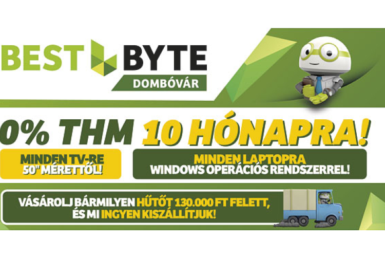 A BestByte Dombóvár legújabb ajánlata