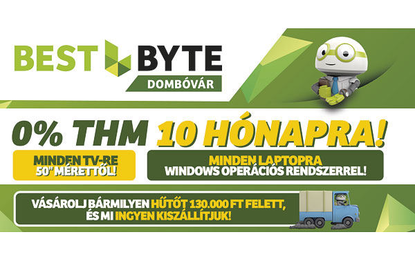 A BestByte Dombóvár legújabb ajánlata