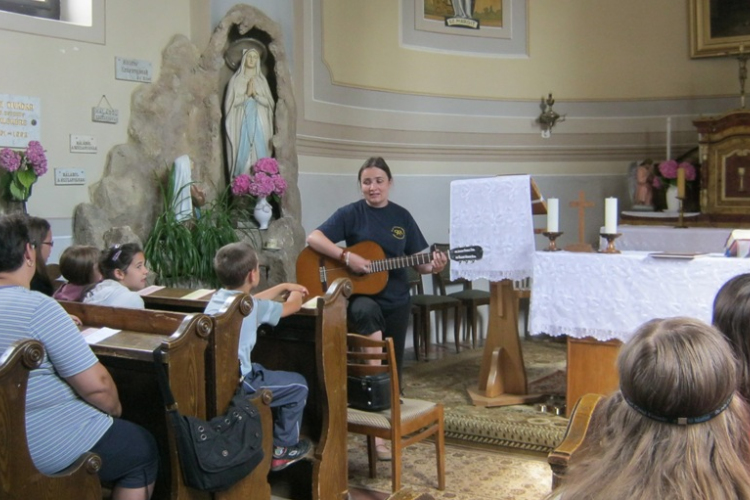 Katolikus hittantábor Kaposszekcsőn