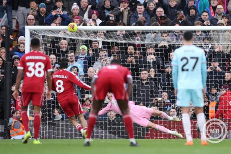Szoboszlai büntetőt hibázott, a Liverpool nem tudott győzni