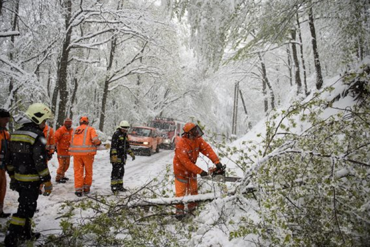 Délutánig 172 riasztást kaptak a tűzoltók