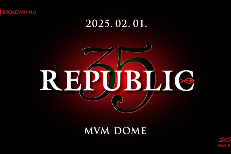 Republic 35 jövő februárban az MVM Dome-ban