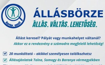 Állásbörzét szerveznek május 13-án Dombóváron